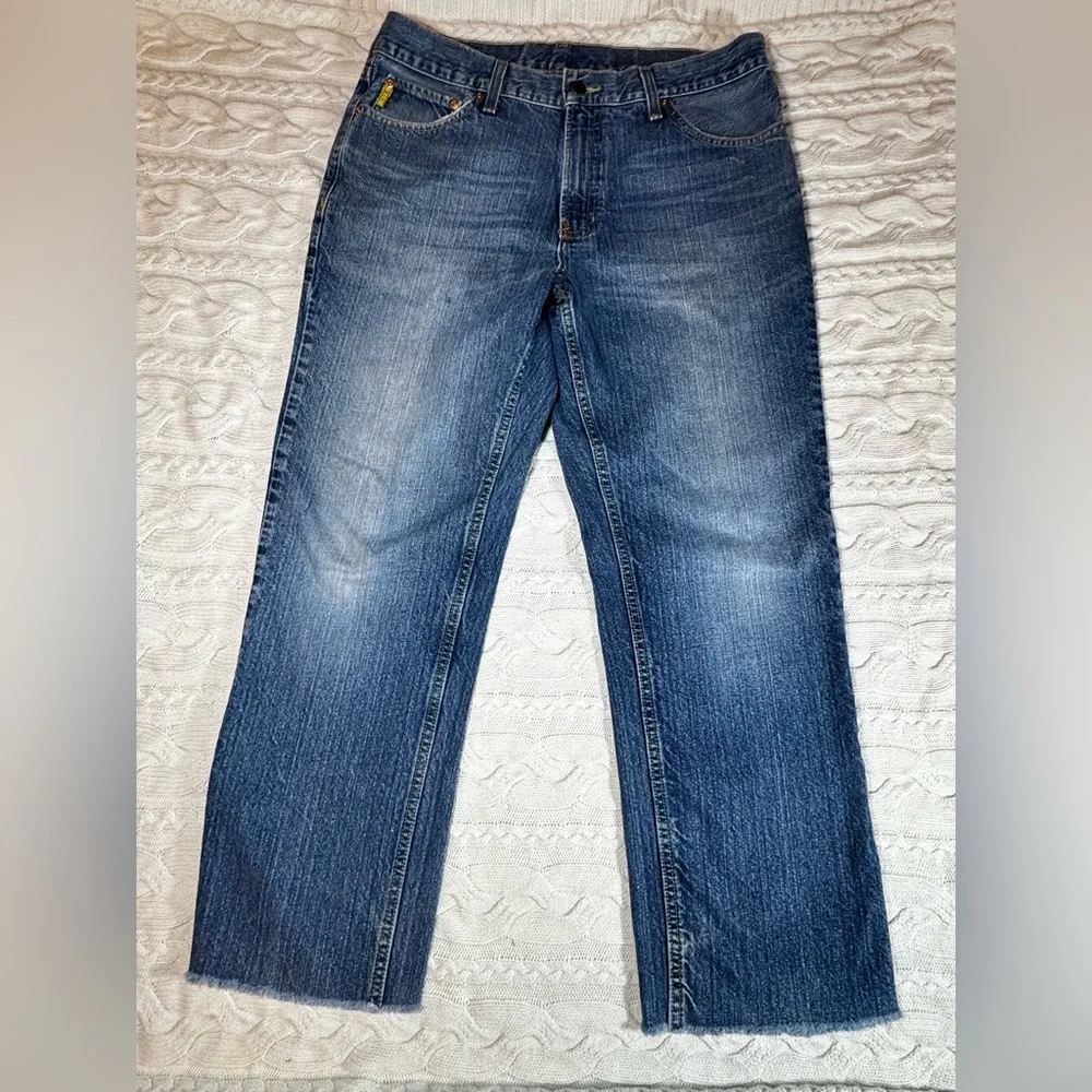 Nautica Classic Dark Blue Straight Jeans 34x30 #1316